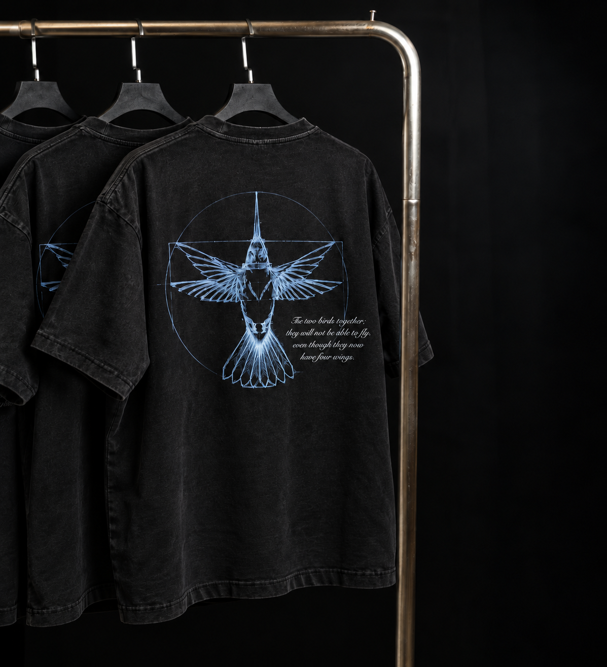 Rumi Quote Washed Tee